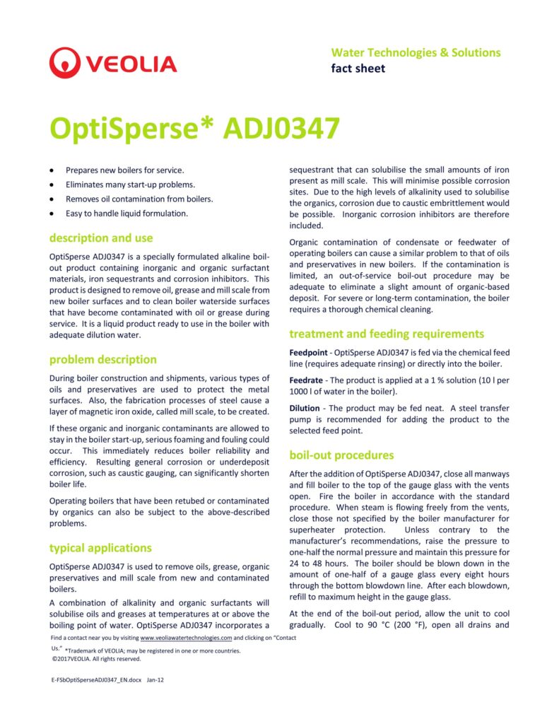 OptiSperse* ADJ0347