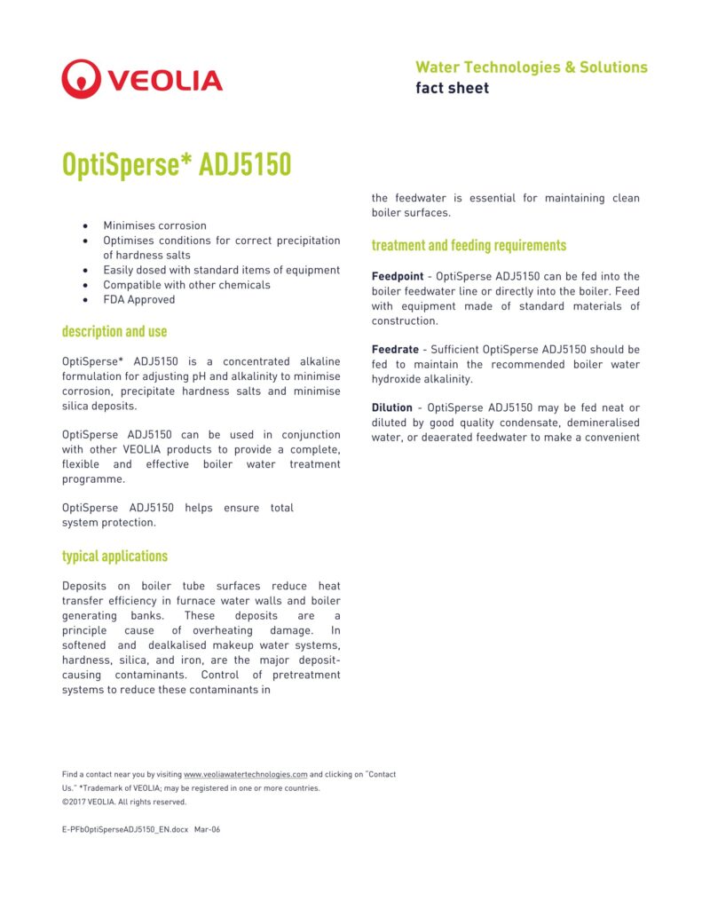 OptiSperse* ADJ5150