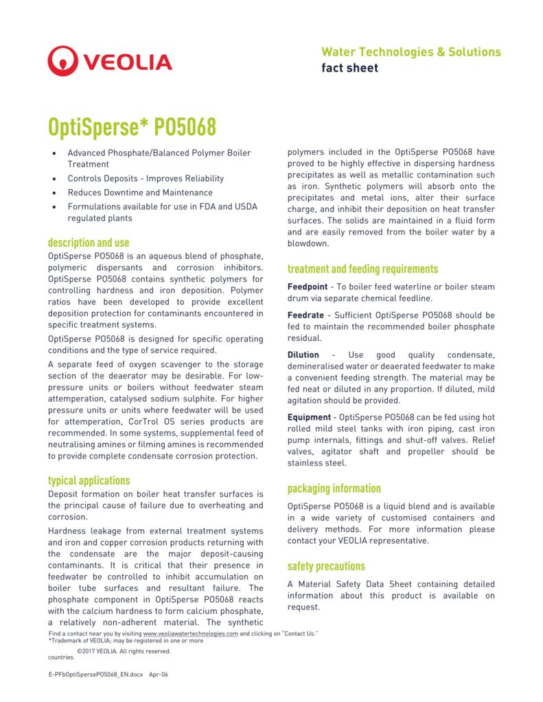 OptiSperse* PO5068
