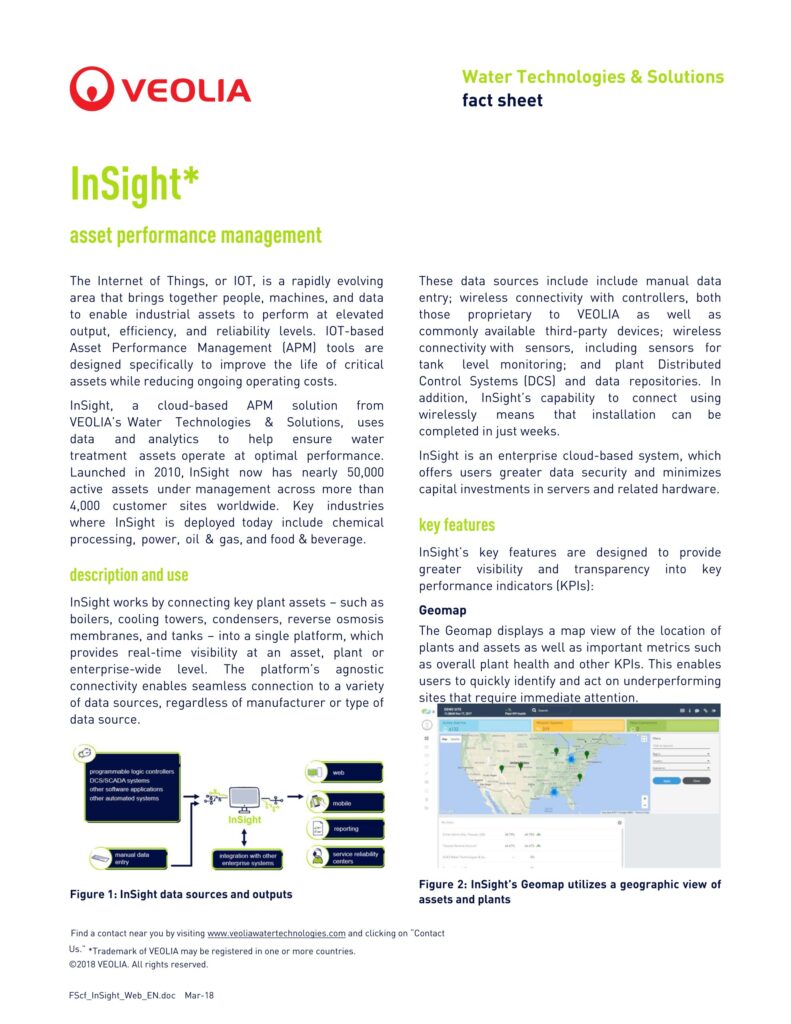 FScf InSigh – InSight* asset performance management