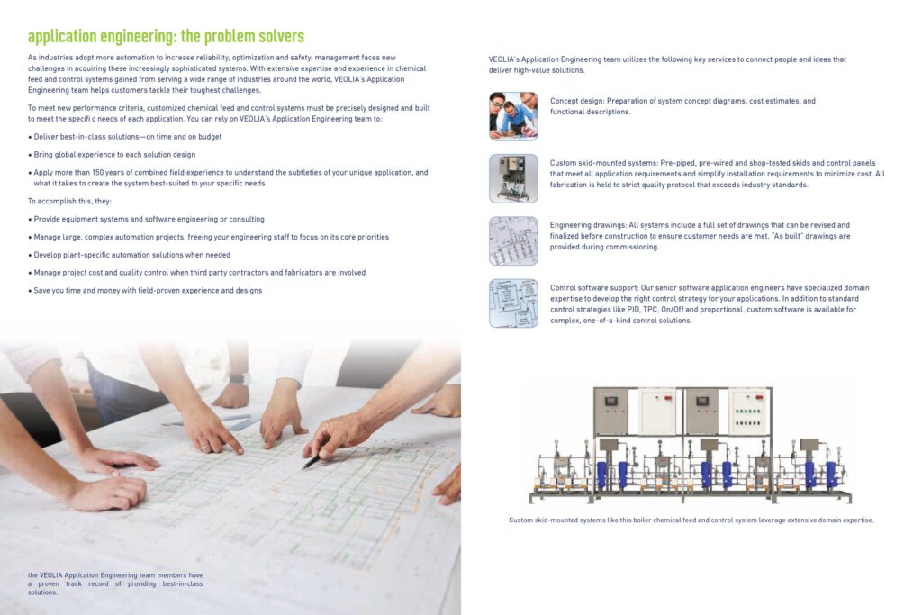 Engineering support services for the automation and control of water and process applications