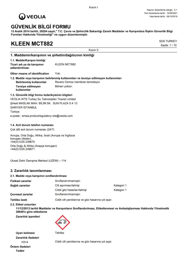 KLEEN MCT882